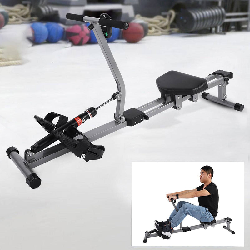 Steel Rowing Machine – Full-Body Cardio & Strength Training for Home Gym