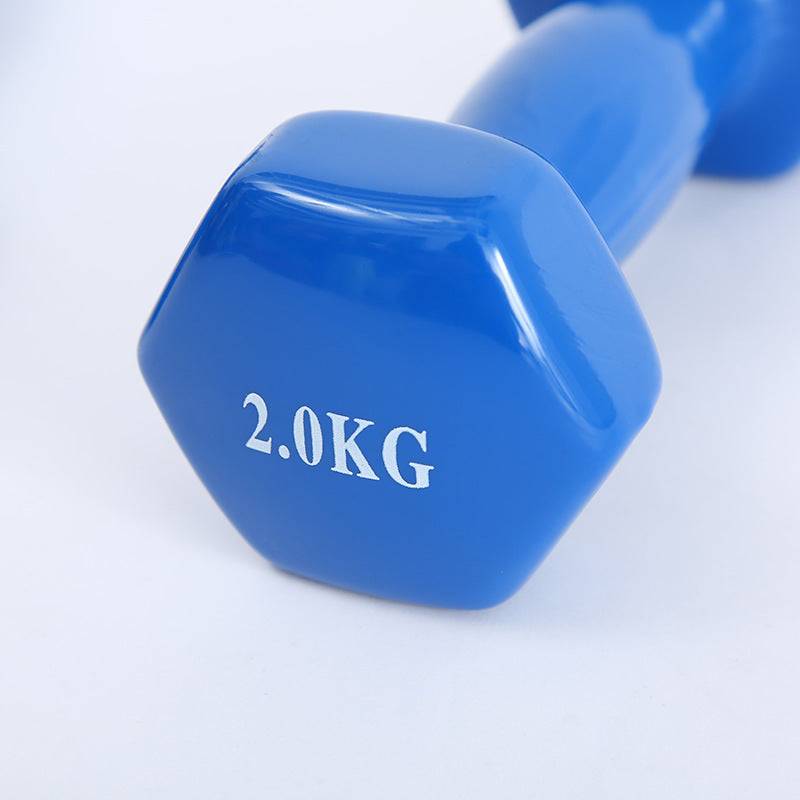 Colorful Neoprene Coated Dumbbells – Lightweight Hand Weights for Home Workouts, Yoga & Aerobics