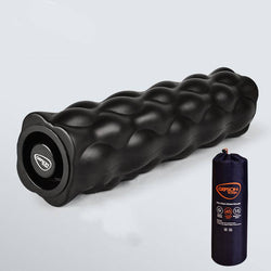 Foam Roller Muscle Relaxation Mace – Adjustable Length Massage Roller for Targeted Muscle Relief Black
