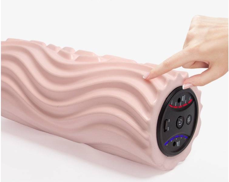 Electric Foam Roller Muscle Relaxer with Three-Zone Vibration