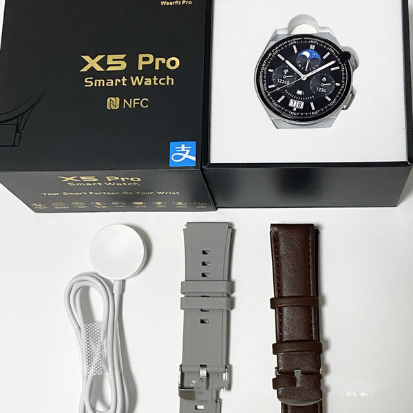 Men's Smart Watch with Bluetooth Calling, NFC, Sleep & Blood Oxygen Monitoring