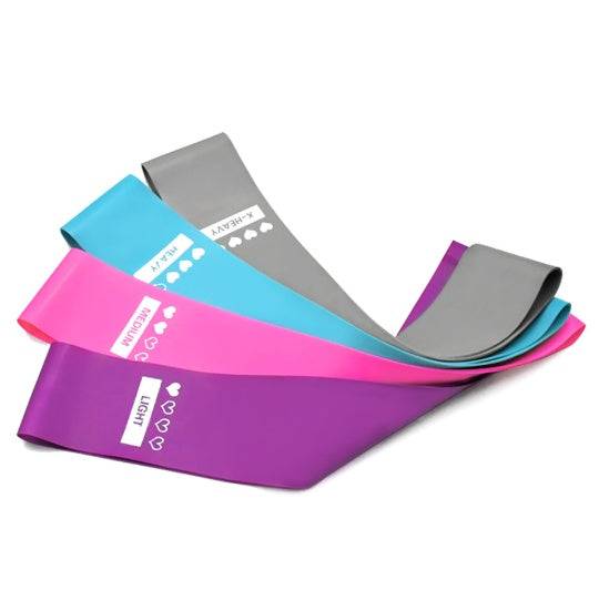Elastic Booty Resistance Bands for Fitness, Yoga & Strength Training