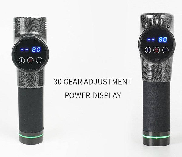 Electric Vibrating Therapy Gun – Deep Tissue Muscle Massager with 20-Speed Settings