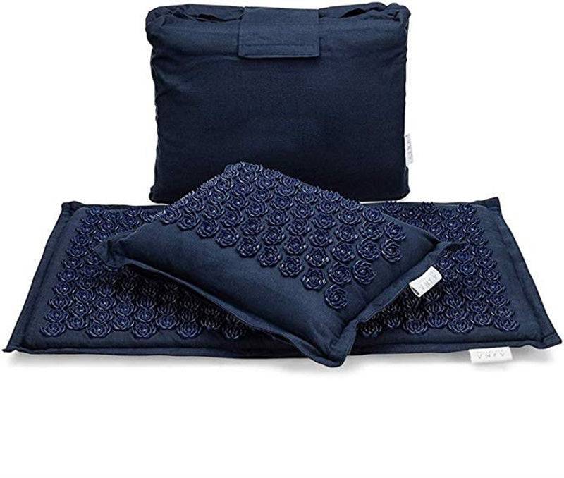 Yoga Acupuncture Mat – Relax, Rejuvenate & Restore Dark Blue
