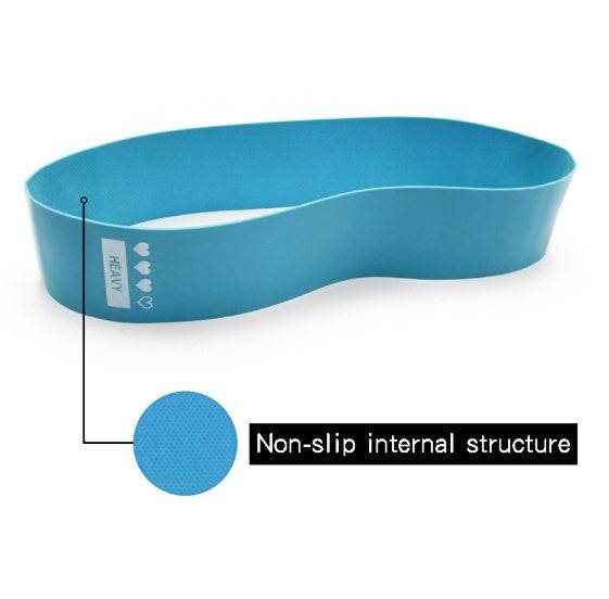 Elastic Booty Resistance Bands for Fitness, Yoga & Strength Training