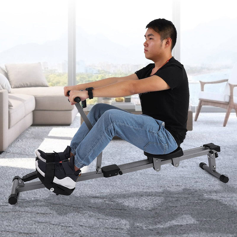 Steel Rowing Machine – Full-Body Cardio & Strength Training for Home Gym