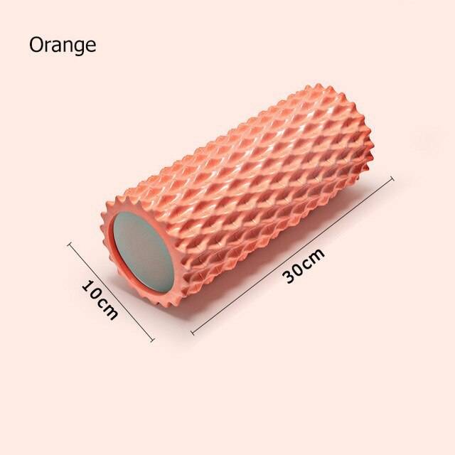 Foam Massage Roller for Yoga & Muscle Relief Orange S