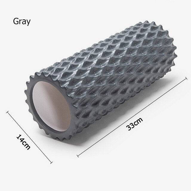 Foam Massage Roller for Yoga & Muscle Relief Grey M
