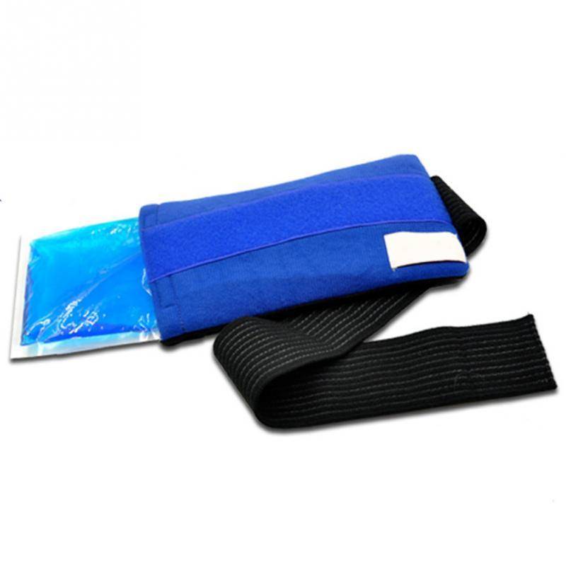Reusable Cold Gel Ice Packs for Pain Relief – PE + Cloth Cover, 340ml