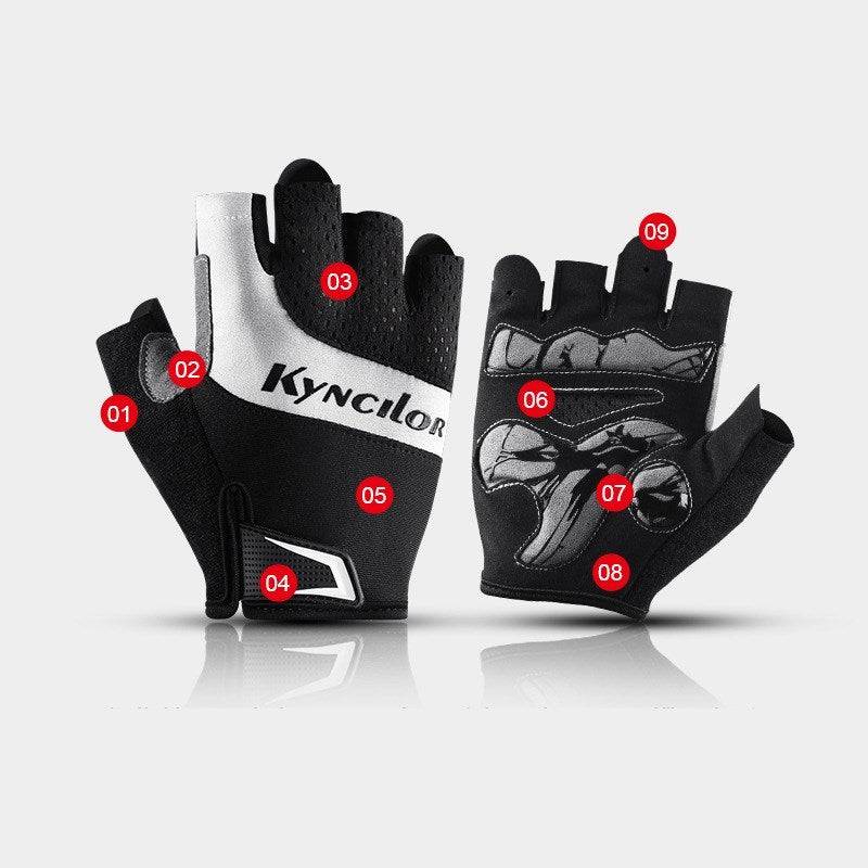 Breathable Non-Slip Sports Gloves – Wear-Resistant Protective Fitness, Cycling, Running & Climbing Gloves for Adults