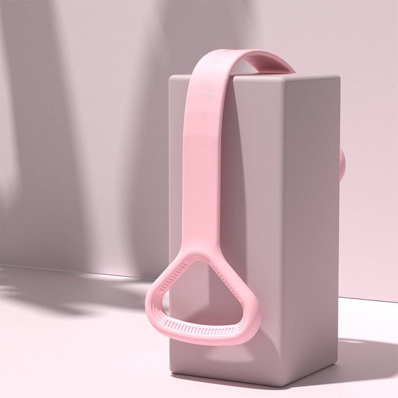 Adjustable Figure-8 Resistance Band for Yoga and Pilates Pink