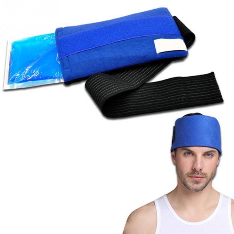 Reusable Cold Gel Ice Packs for Pain Relief – PE + Cloth Cover, 340ml