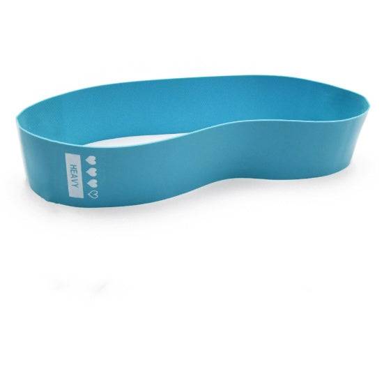 Elastic Booty Resistance Bands for Fitness, Yoga & Strength Training Blue