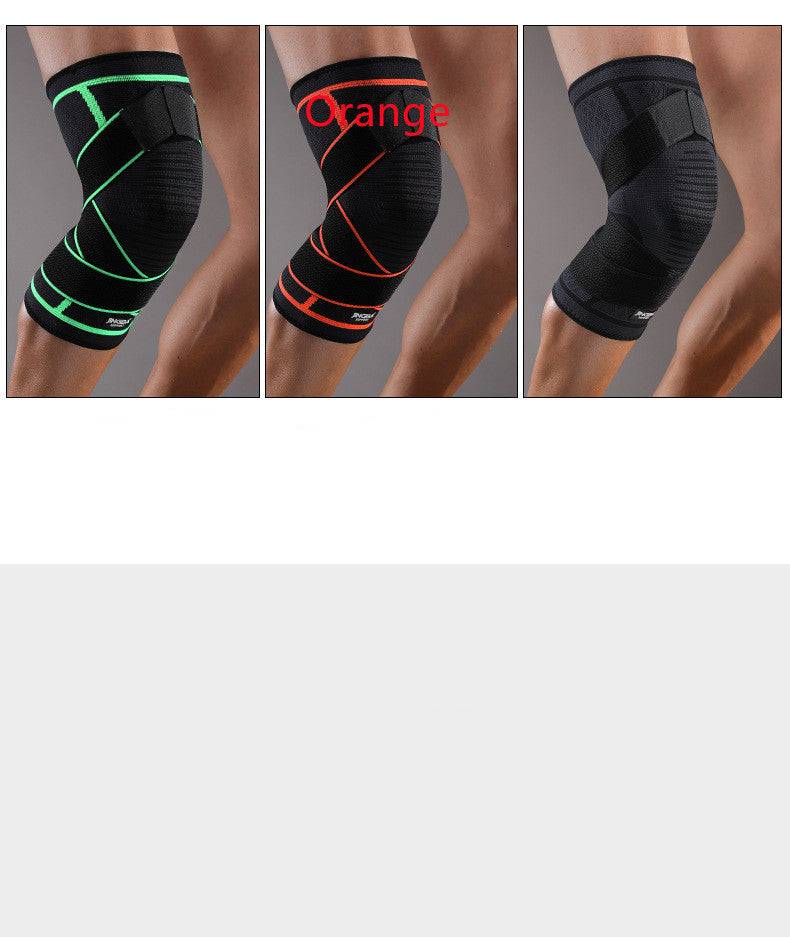 Breathable Sports Compression Knee Sleeve for Joint Support Orange