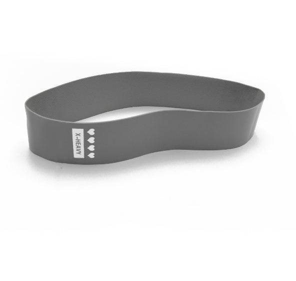 Elastic Booty Resistance Bands for Fitness, Yoga & Strength Training Gray