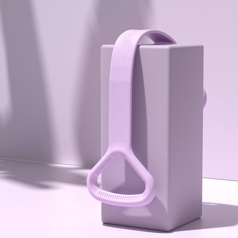 Adjustable Figure-8 Resistance Band for Yoga and Pilates Purple